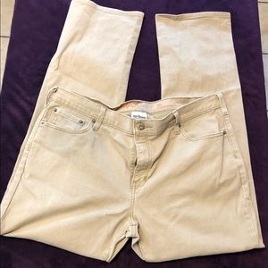 Urban pipeline tan jeans